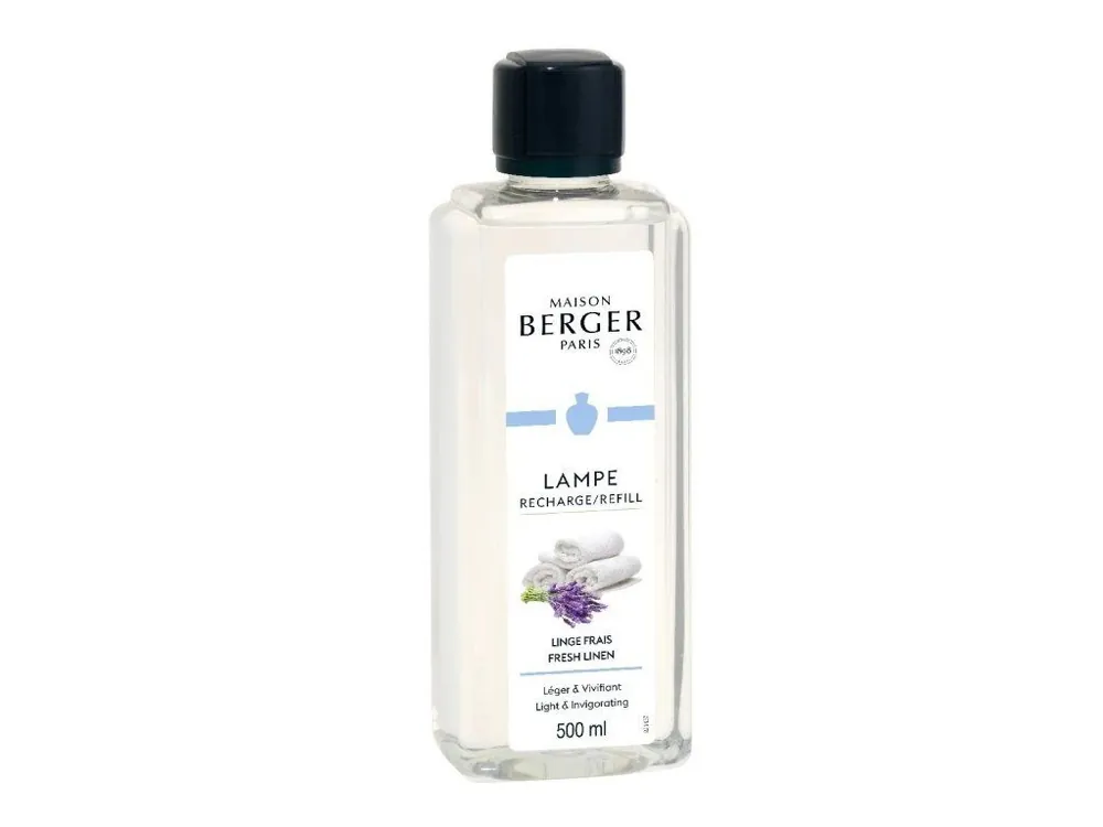 MAISON BERGER PARIS Fresh Linen/Svěží vyprané prádlo náplň do katalytické lampy 0,5l Akční Cena
