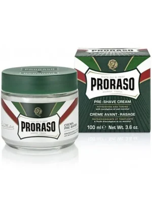 Objednat Nyní PRORASO Eucalyptus Osvěžující krém před a po holení - eukalyptus 100ml