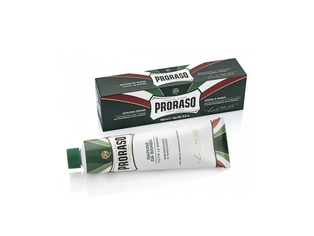 Poslední Šance PRORASO Eucalyptus Osvěžující krém na holení - eukalyptus 150ml