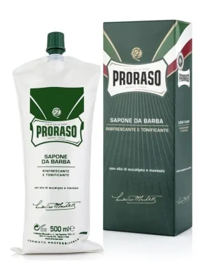 Sleva PRORASO Eucalyptus Osvěžující krém na holení - eukalyptus 500ml