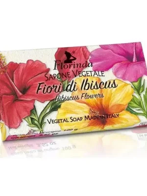 Florinda Rostlinné italské mýdlo Fiori Di Ibiscus (květy ibišku) 100 g Objednat Nyní