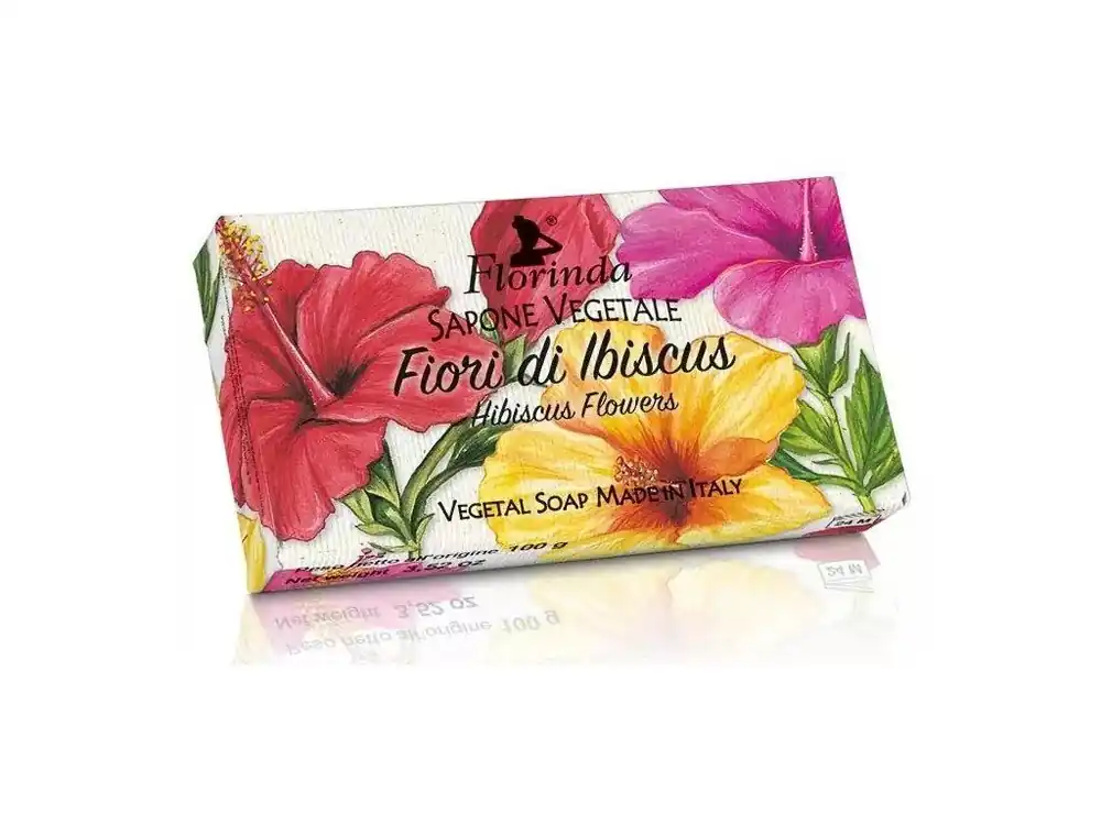 Florinda Rostlinné italské mýdlo Fiori Di Ibiscus (květy ibišku) 100 g Objednat Nyní