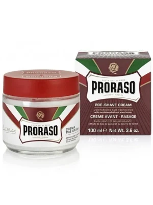 PRORASO Sandalwood Vyživující krém před i po holení - santalové dřevo 100ml Odeslání Ihned