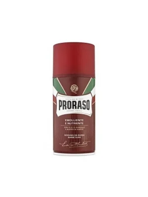 PRORASO Sandalwood Vyživující pěna na holení tvrdých vousů - santalové dřevo 300ml Ověřený