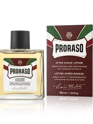 Rychlé Dodání PRORASO Sandalwood Vyživující voda po holení - santalové dřevo 100ml