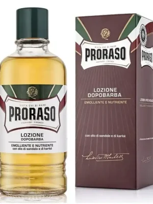 Nakupujte Hned PRORASO Sandalwood Vyživující voda po holení - santalové dřevo 400ml