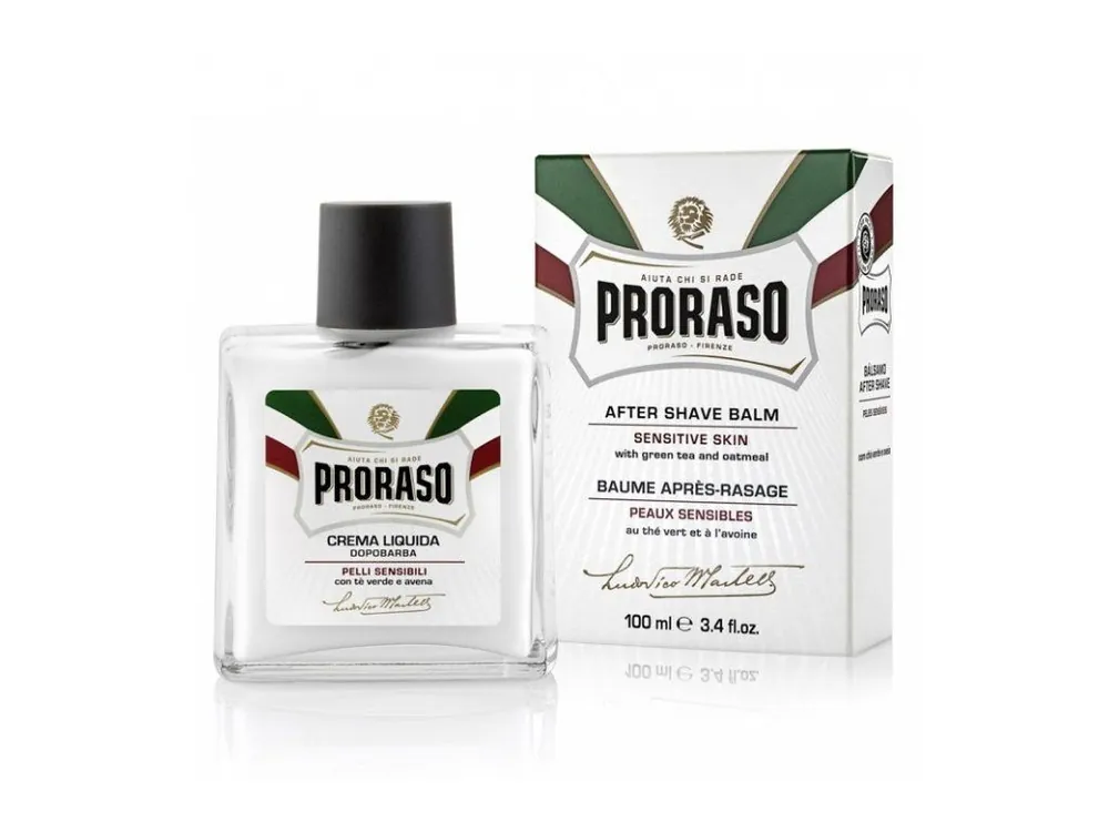 PRORASO Green Tea Balzám po holení pro citlivou pokožku - zelený čaj 100ml Ihned K Objednání
