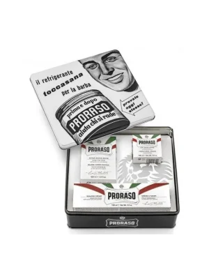 PRORASO Green Tea Klasická dárková sada na holení - pro citlivou pokožku Nejlepší Volba