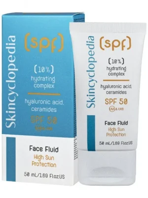 Skincyclopedia Pleťový ochranný fluid SPF 50 s kyselinou hyaluronovou 50 mL Nízká Cena