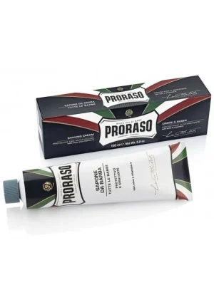 Objednat Nyní PRORASO Aloe Vera Ochranný krém na holení pro citlivou pokožku - aloe vera 150ml