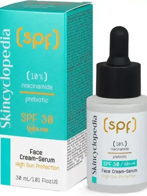 Skincyclopedia Pleťové ochranné sérum SPF30 s niacinamidem a tea tree olejem 3 v 1, 30 mL Nejprodávanější