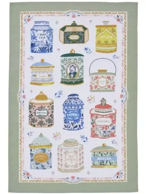 Ulster Weavers Kuchyňská utěrka Tea Tins 70x45 cm Oblíbený