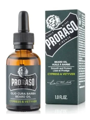 PRORASO Cypress Olej na plnovous s vůní cypřiše a asijské trávy vetyver 30ml Akční Cena