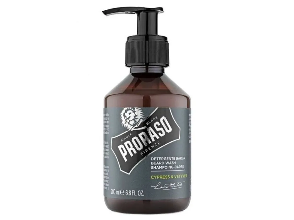 Akční Cena PRORASO Cypress Mýdlo na vousy s vůní cypřiše a asijské trávy vetyver 200ml