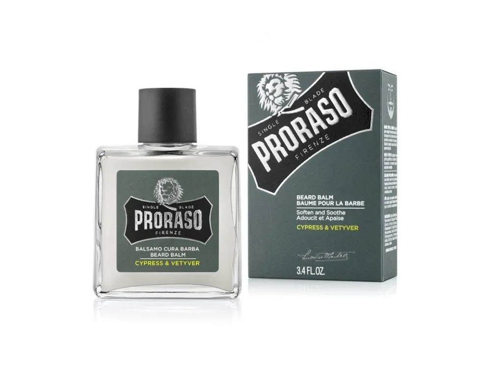 PRORASO Cypress Balzám na vousy s vůní cypřiše a asijské trávy vetyver 100ml Levný