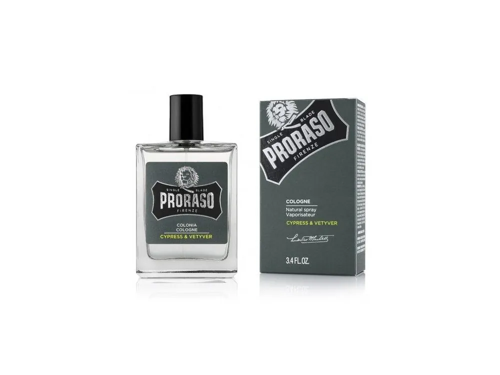 PRORASO Cypress Kolínská s vůní cypřiše a asijské trávy vetyver 100ml Výprodej