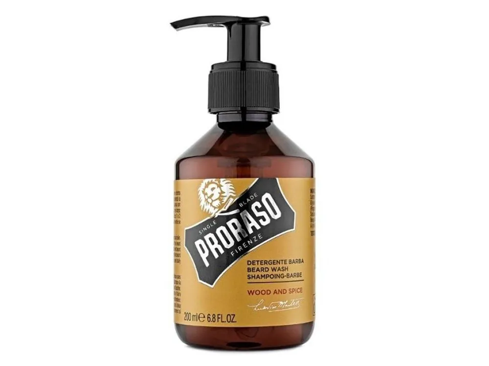 PRORASO Wood and Spice Mýdlo na vousy s vůní cedrového dřeva a koření 200ml Rychlé Dodání