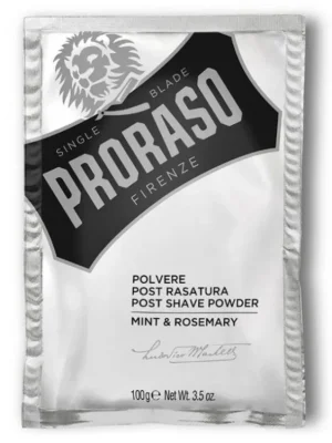 PRORASO Mint Pudr po holení s vůní heřmánku a máty 100g Expresní Doručení