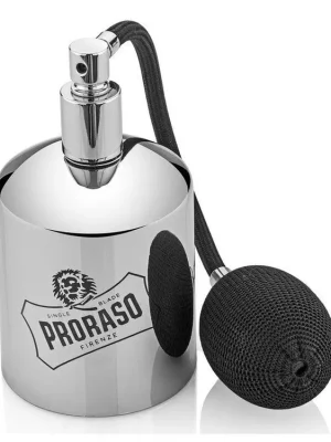 Expresní Doručení PRORASO Luxusní pochromovaný rozprašovač na kolínské