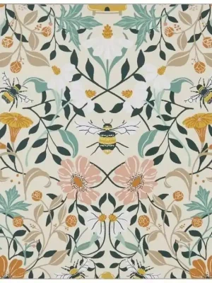 Ulster Weavers Korkové podložky Bee Bloom 4 ks 21,5 x 29 cm Časově Omezené
