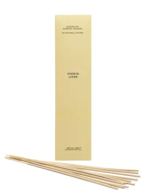 Nízká Cena CERERIA MOLLÁ Premium vonné tyčinky French Linen 20ks krémové
