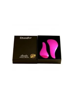 DTANGLER PINK SET Profesionální rozčesávací kartáče na vlasy s rukojetí - růžové 2ks Dokud Zásoby Vydrží