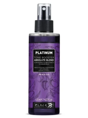 BLACK Platinum Absolute Blond Tone Booster 125ml - tonovací sprej pro bílou blond Levný