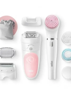 BRAUN SE 5-885 Silk-épil Beauty Set 5 SensoSmart - voděodolný dámský epilátor Vysoce Kvalitní