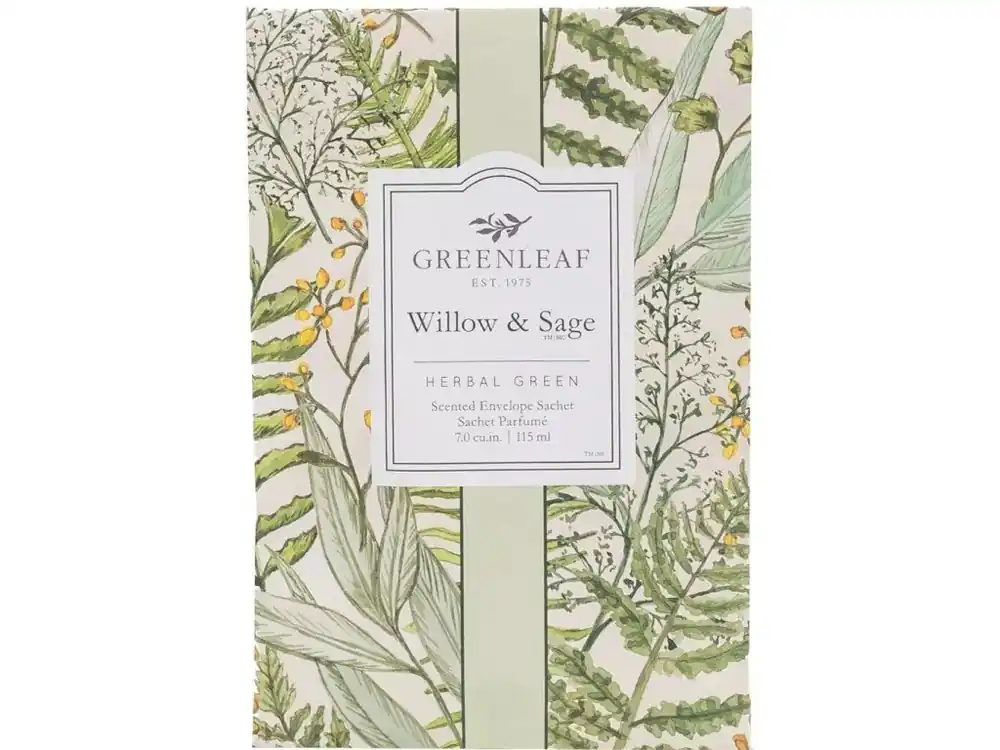 Greenleaf Vonný sáček Vonný sáček Willow & Sage(vrba a šalvěj ) 115 ml Objednat Nyní