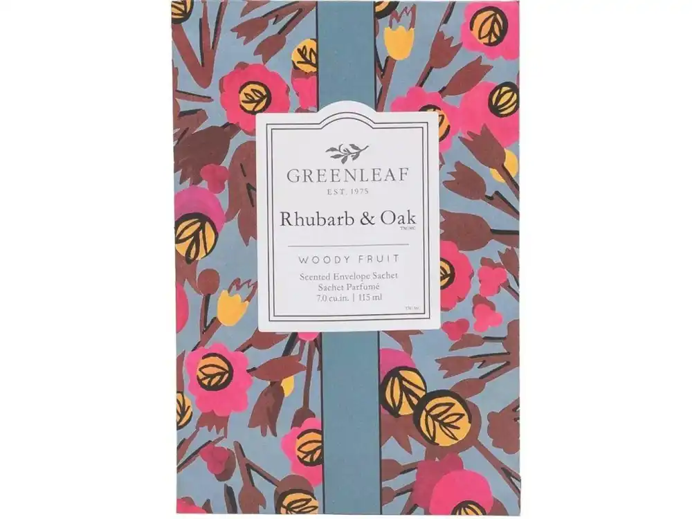 Sezónní Sleva Greenleaf Vonný sáček Rhubarb & Oak ( rebarbora a dub ) 115 ml