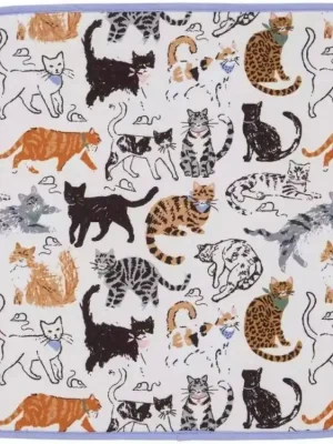 Ulster Weavers Podložka na sušení nádobí Feline Friends 44 x 40 cm Must-Have