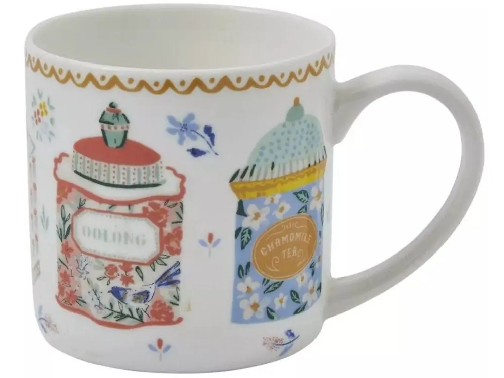 Nízká Cena Ulster Weavers Porcelánový hrnek Tea Tins 300 ml