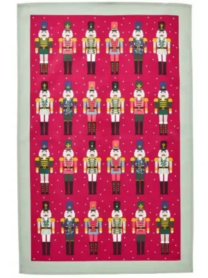 Doprava Zdarma Ulster Weavers Vánoční kuchyňská utěrka Nutcracker Red 100% bavlna 70x45 cm