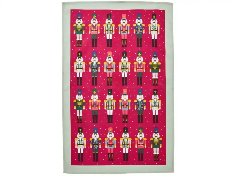 Doprava Zdarma Ulster Weavers Vánoční kuchyňská utěrka Nutcracker Red 100% bavlna 70x45 cm