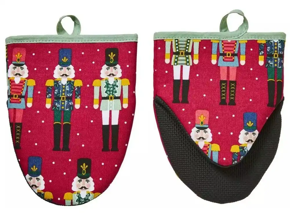 Výprodej Ulster Weavers Pár malých kuchyňských rukavic Nutcracker Red 19 x 14 cm2 ks