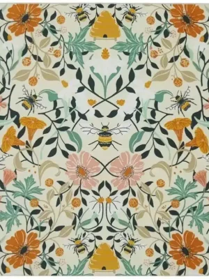 Hit Sezóny Ulster Weavers Skleněné krájecí prkénko Bee Bloom40 x 30 cm