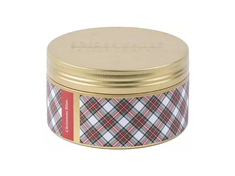 Bridgewater Candle company Vonná svíčka se třemi knoty Christmas Bliss (vánoční požehnání) 330 g Omezená Nabídka