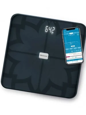 MEDISANA BS 450 BL CONNECT - Analytická digitální váha do 180kg s Bluetooth - černá Ihned K Objednání