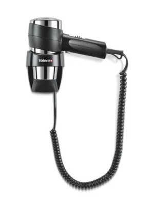 Dokud Zásoby Vydrží VALERA 542.05 038A BLACK Action Super Plus 1200 - hotelový fén na zeď - černý