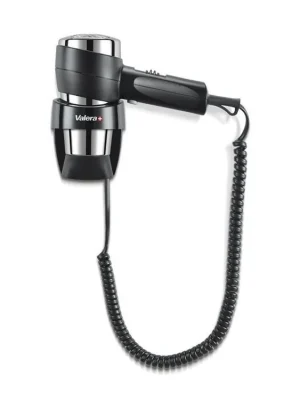 VALERA 542.06 038A BLACK Action Super Plus 1600 - hotelový fén na zeď - černý Koupit Online