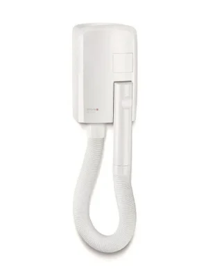 Vysoce Kvalitní VALERA 832.01 T Hotello Whitte 1200W - hotelový fén s připevněním na zeď