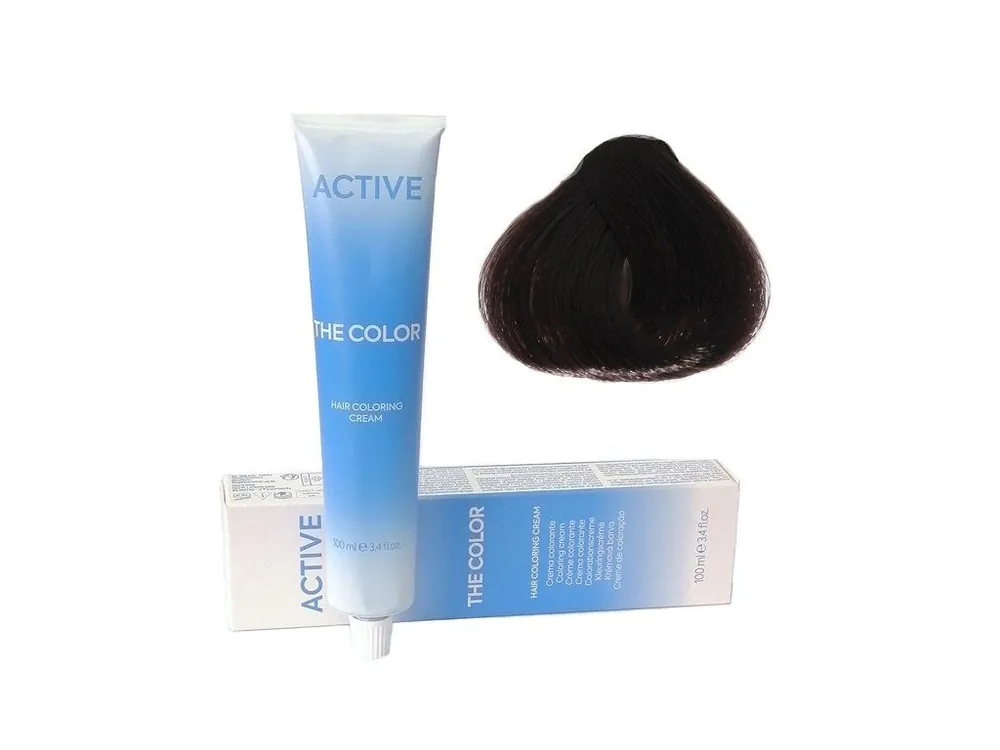 ACTIVE The Color 5-00 Intenzivní kaštanová hnědá - permanentní barva na vlasy 100ml Koupit Online
