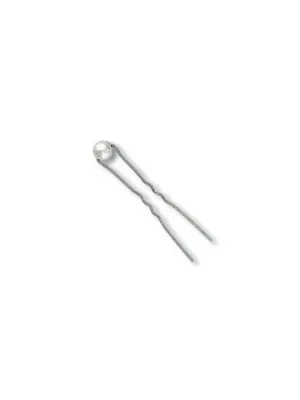 Akce Ozdoby do vlasů Vlásenka s perličkou 6mm - bílá 1ks