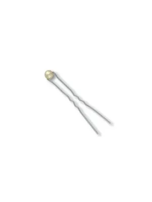 Speciální Cena Ozdoby do vlasů Vlásenka s perličkou 6mm - zlatá 1ks