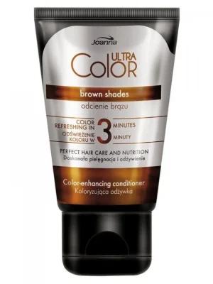 JOANNA Ultra Color Brown Shades Conditioner 100g - barvicí kondicionér Víkendová Akce