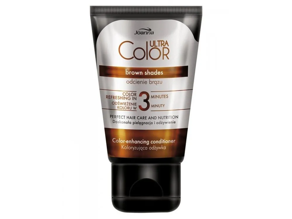 JOANNA Ultra Color Brown Shades Conditioner 100g - barvicí kondicionér Víkendová Akce