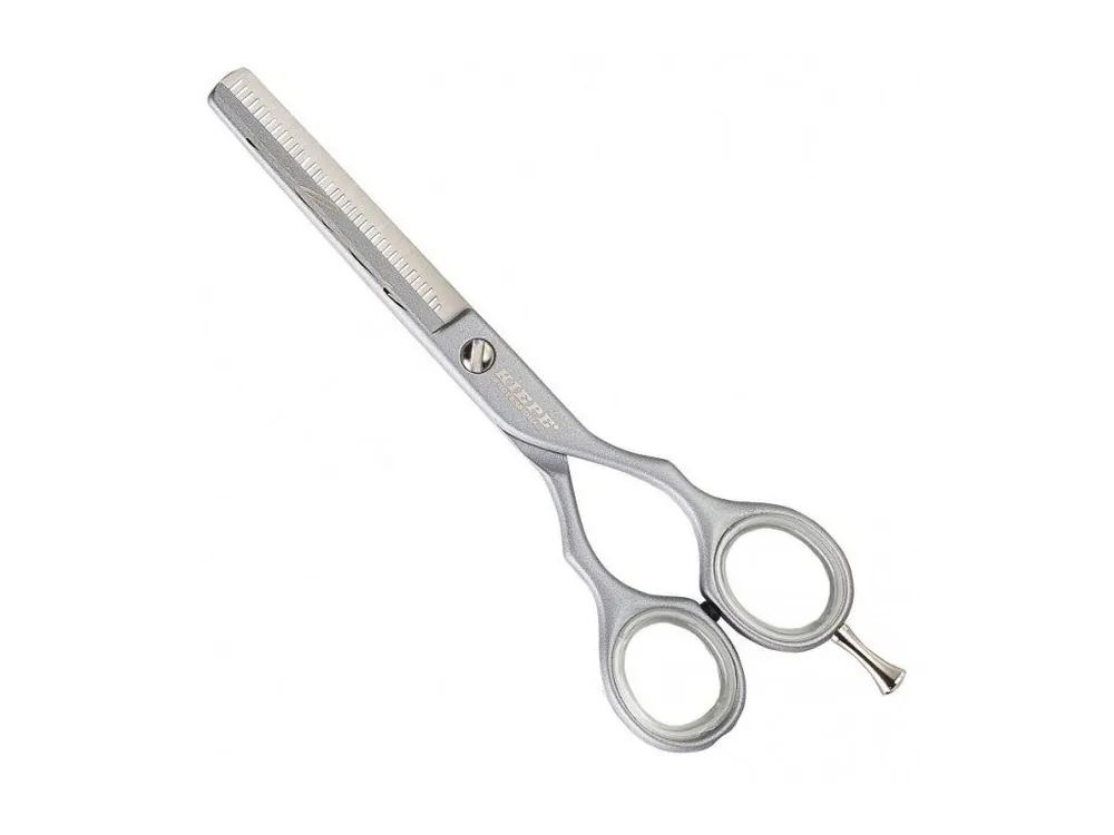Autentický KIEPE Professional Luxury Premium 2472 5,5´ Silver - efilační nůžky na vlasy 14,5cm - stříbrné