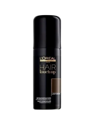 Novinka LOREAL Professionnel Hair Touch Up Light Brown 75ml - sprej pro krytí šedin - světle hnědý