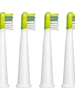 Horká Nabídka SENCOR SOX 014GR Náhradní hlavice pro dětský elektrický zubní kartáček SOC - zelené 4ks
