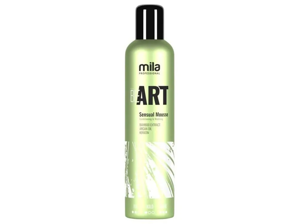 MILA Hair Cosmetics Sensual Mousse 300ml - výživná a stylingová pěna s arganem Ihned K Objednání